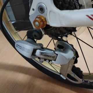 最終値下げ 自転車 ゴールド仕様  アルミフレーム
