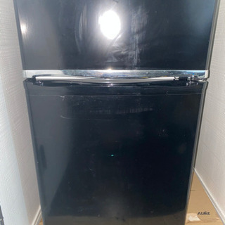 2017年製　S-cubism 90L 冷凍冷蔵庫