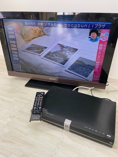 液晶テレビ・Blu-rayレコーダーセット