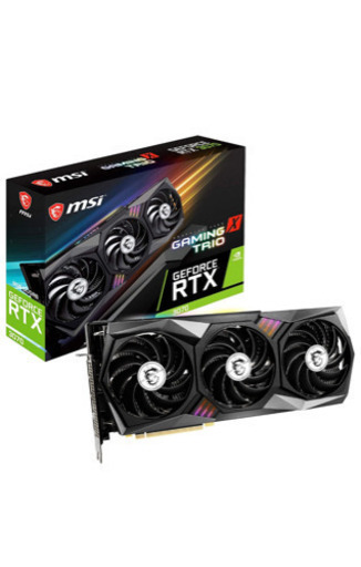 ！先週購入全新品！MSI GeForce RTX3070 GAMING X TRIO VD7417