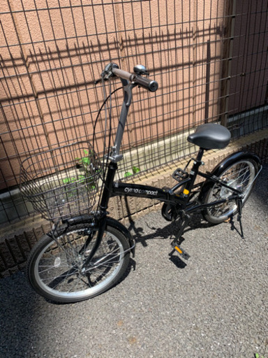 折りたたみ自転車　黒　ブラック