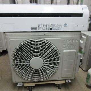 K02264 日立 中古エアコン 主に6畳用 冷房能力 2.2KW ／ 暖房能力 2.2