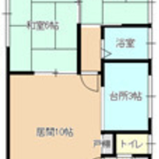 ２DK 4８㎡  2階 家賃3.7万円【アパート内隣住人への気遣...