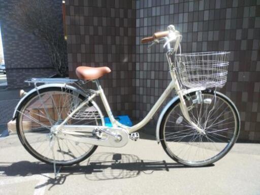 札幌市内配達無料！防犯登録料込み。ブリジストン訳あり新車26インチ