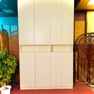 【ネット決済】シンプル収納多い食器棚