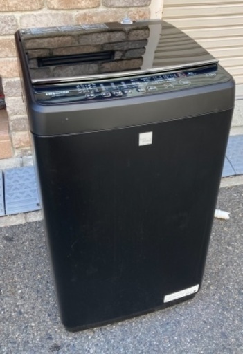 【RKGSE-531】特価！ハイセンス/Hisense/5.5kg洗濯機/HW-G55E5KK/中古/2019年製/当社より近隣無料配達OK！