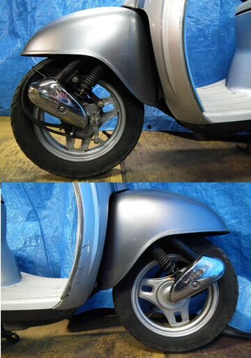 ヴェルデ 1型(CA1MA)前期・銀ツートン・2スト原付・走ります