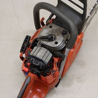 ハクスバーナHusqvarna ハスクバーナ 357XP チェーンソー エンジン(D3991yhxY)