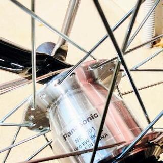 新品同様　自転車（26型、変速付き、クロ、）