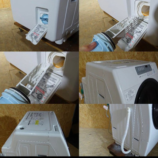 ドラム式洗濯乾燥機 希少品★AQUA AWD-AQ350ドラム式洗乾機(9.0k)左開き★オゾンで洗う★エアーウオッシュ★オゾンスチーム★