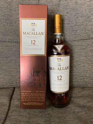 マッカラン 12年　旧ボトル　スコッチウイスキー