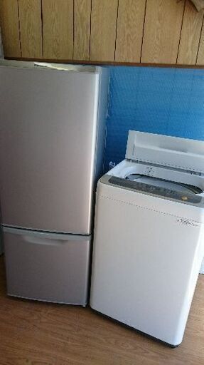 只今、商談中です。!!新生活お買い得セット！！シリーズ⑭ パナソニック　NR-B17AW-S　2ドア冷凍冷蔵庫 168L シルバー 2017年製・パナソニック NA-F60B11　全自動洗濯機6.0Kg 2018年製 ２点セット！！