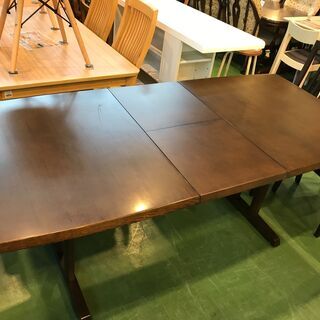 【愛品館八千代店】イバタインテリア　伸長式　ダイニング5点セット 【愛八DN】