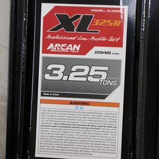 ARCAN XL325R ガレージジャッキ 3.25t ガレージジャッキ スティール 