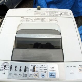 日立　簡易乾燥機能付洗濯機　NW-7JY　7ｋｇ　2008年製　中古 - 境港市
