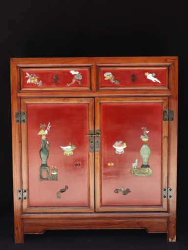 アンティーク家具　中国美術　煎茶道具　茶棚　棚　レトロ