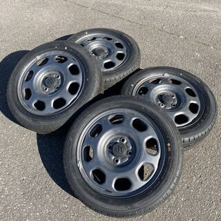 【苫小牧バナナ】SUZUKI/スズキ ハスラー 純正 15インチアルミ EC300+ 165/60R15 未使用タイヤ付き 4本セット♪