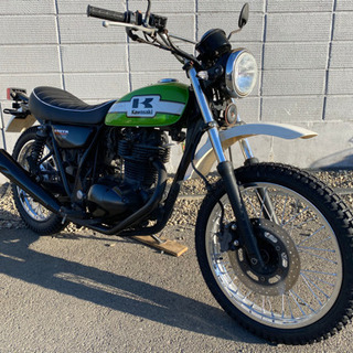 ☆カワサキ250TR☆前後タイヤ&ブレーキ・バッテリー・シートなどなど
