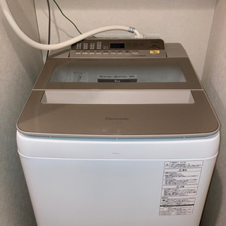 Panasonic 洗濯機 NA-FA80H5-N 8kg 美品の画像