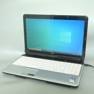 送料無料 1台限定 ノートパソコン 中古良品 15.6型 富士通 AH530