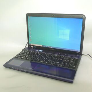 送料無料 新品SSD ソニー 中古ノートパソコン 15型 SONY VPCCB49FJ 第2 