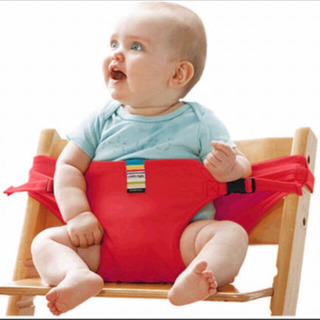 【取り置き中】キャリーフリー　赤ちゃん　椅子用簡易ベルト
