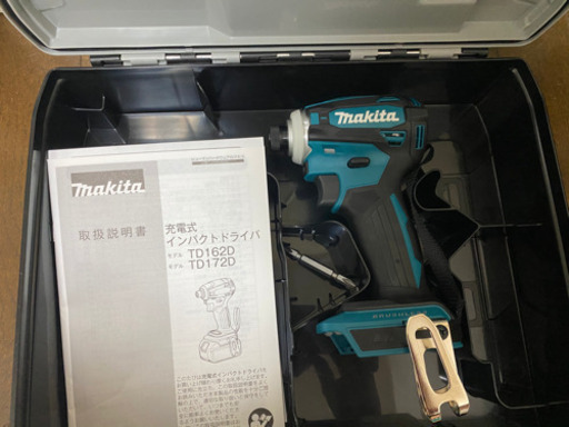 マキタ　インパクトドライバー　TD172D ブルー　新品未使用品！