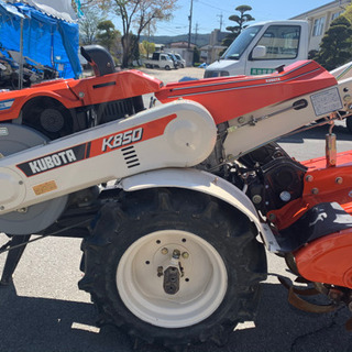 販売済 k850 クボタ ディーゼル 耕運機 整備済 セル無し