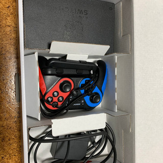 switch 任天堂 青赤 マリオキャップ