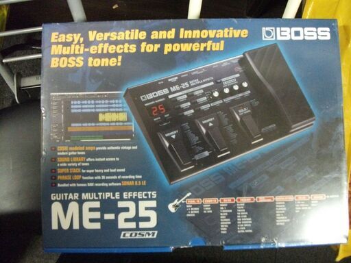 BOSS Guitar Multiple Effects ギター用マルチ・エフェクター ME-25