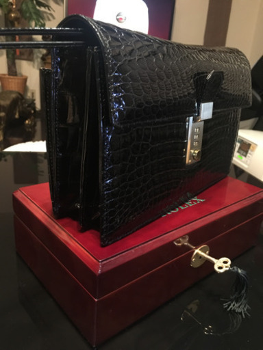クロコダイル！鰐革！セカンドバック新品！