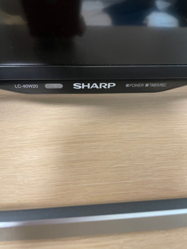 SHARP AQUOS 40型テレビ