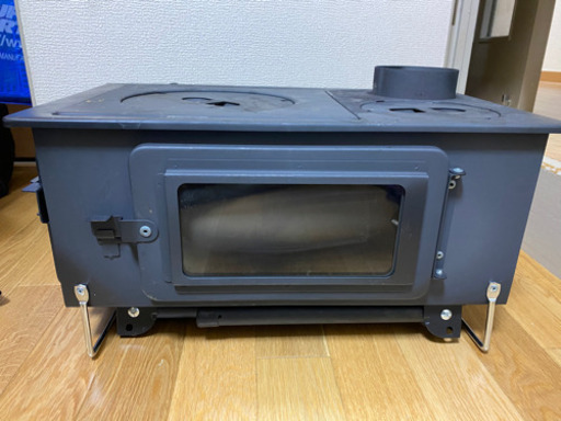 CAPTAIN STAG/キャプテンスタッグ/カマド/薪ストーブ/耐熱ガラス窓