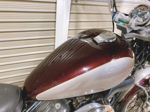 ヤマハ ビラーゴ250 カスタム 嬉しいサイドバッグ付き 配送可能 支払い