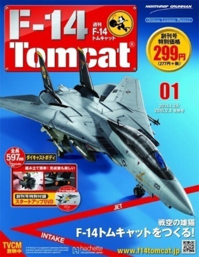 Hachett アシェット 週刊F-14トムキャットをつくる！100号＋α