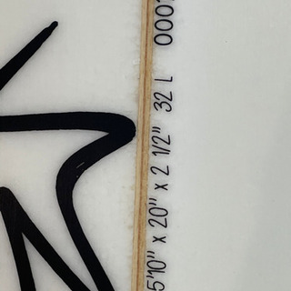 WEBBERサーフボード（ウェバー）5.10フィート