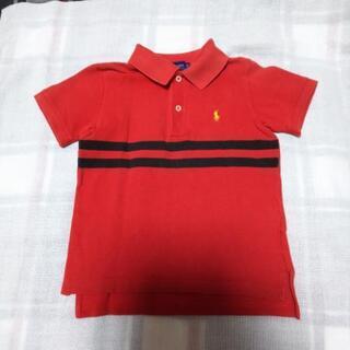 164＊ラルフローレン(100)赤ポロシャツ
