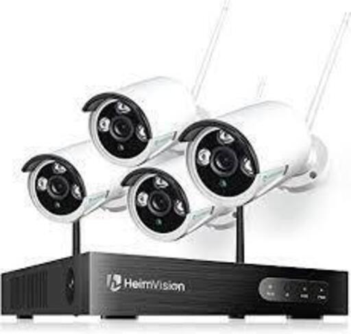 新品未使用 HeimVision HM241 防犯カメラセット 屋外/屋内
