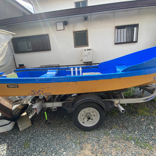苫小牧市引き取り」 ボート船体 、Mercuryエンジン