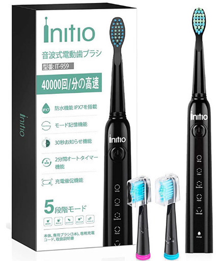 F20　電動歯ブラシ Initio 音波歯ブラシ 歯ブラシ 電動