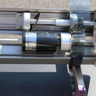 ◆ 極東産機 自動糊付け機 Hiβ-VL ＆ スリッター 美品  ◆