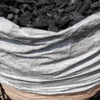 木炭　大量　フレコン一袋