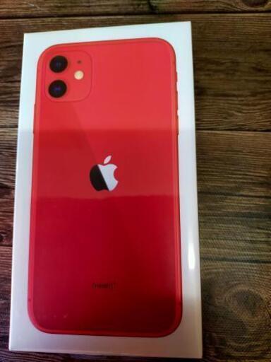 新品未開封　iPhone 11   128G  プロダクトレッド