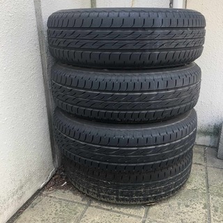 ルノートゥインゴ(06D7F)　純正アルミホイール＆タイヤのセット