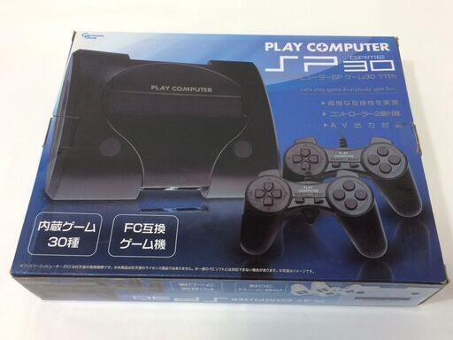 値下げ ファミコン互換ゲーム機プレイコンピューターsp ゲーム30 ブラック 株式会社コローレ 中間のテレビゲーム スーパーファミコン の中古あげます 譲ります ジモティーで不用品の処分