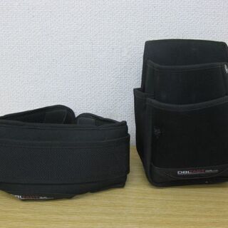 DBLTACT 腰袋 & サポーター 13×70×2.5cm セ...