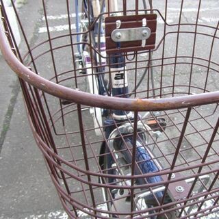 自転車 24インチ シティサイクル ６段切替 フィオナ カゴ付き 札幌市北区屯田