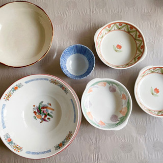 【ネット決済】無料‼️ ラーメン皿、グラタン皿、小鉢、お皿