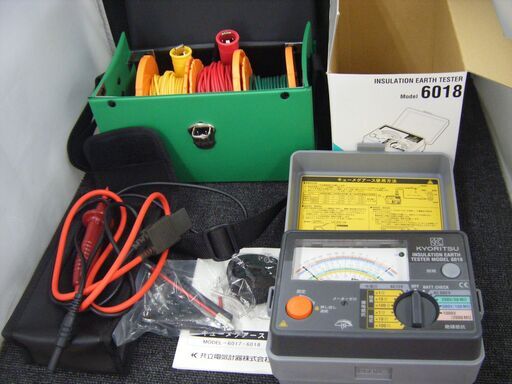 共立　6018　アナログ絶縁・設置抵抗テスター　中古・美品