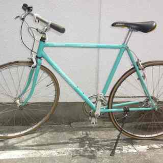 ★ビンテージ自転車★ブリヂストン★ブレーキケーブル内蔵★ボトル＆ベル直付★フルチューン済★ ☆ビンテージ自転車☆ブリヂストン☆ブレーキケーブル内蔵☆ボトル